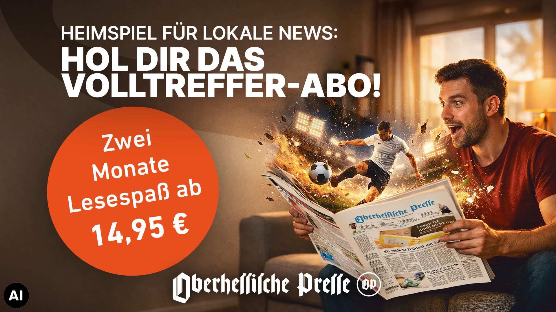 Volltreffer-Abo. Bild enthält KI-generierte Inhalte